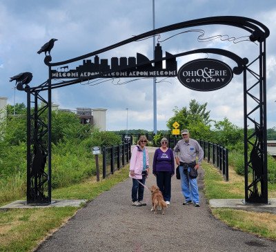 Towpath, Mustill Hike, 2023